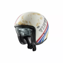 Casco Vintage — L, blanco mate